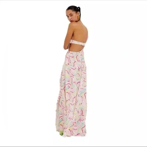 For Love And Lemons Palmer Cut Out Maxi Dress - Picture 3 of 12